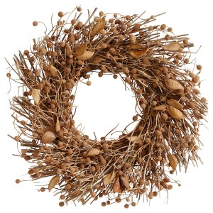 IKEA EFTERTRYCK wreath, natural, 17 in, Ikea Outlet | 5647BIKDP