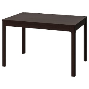 IKEA EKEDALEN Extendable table, dark brown, Min. length: 47 1/4 in, Ikea Outlet | 9804UNHEV