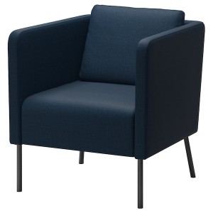 IKEA EKERÖ Armchair Skiftebo Dark Blue, Ikea Outlet | 4061PRJSX