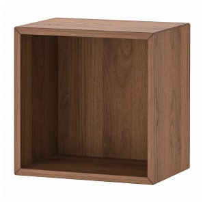 IKEA EKET cabinet, 13 3/4x9 7/8x13 3/4 in Brown Walnut Effect, Ikea Outlet | 4102HKGYQ