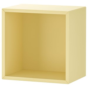IKEA EKET cabinet, 13 3/4x9 7/8x13 3/4 in Pale Yellow, Ikea Outlet | 6591VDHQA