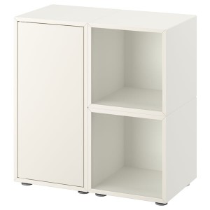 IKEA EKET storage combination with feet, 27 1/2x13 3/4x28 3/8 in White, Ikea Outlet | 4023FEKZT