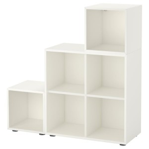 IKEA EKET storage combination with feet, 41 3/8x13 3/4x42 1/8 in White, Ikea Outlet | 1968VYGCE