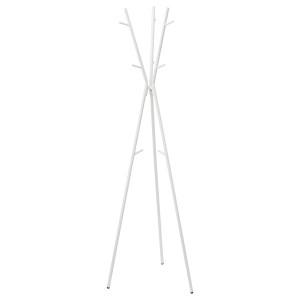 IKEA EKRAR Hat and coat stand, 66 1/2 in White, Ikea Outlet | 3762ZPYAE