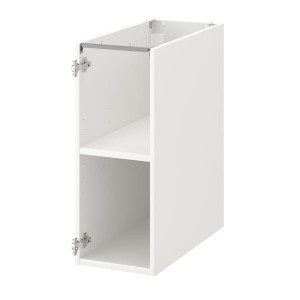 IKEA ENHET Base cabinet with shelf , white, 12x24x30 in, Ikea Outlet | 3254OIUBQ