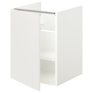 IKEA ENHET Bathroom vanity with 1 door, 18x18 3/4x24 in White, Ikea Outlet | 4582GEIFY