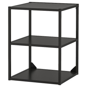 IKEA ENHET base fr w shelves, 18x18x24 in Anthracite, Ikea Outlet | 0829ZWOKT