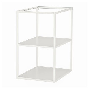 IKEA ENHET base fr w shelves, 18x24x30 in White, Ikea Outlet | 6948GAUWY