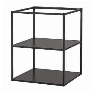 IKEA ENHET base fr w shelves, 24x24x30 in Anthracite, Ikea Outlet | 5916DGVWI