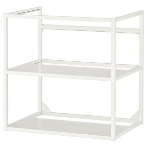 IKEA ENHET base frame for sink, 24x18x24 in White, Ikea Outlet | 4789BGOLV
