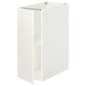 IKEA ENHET bc w shlf/door, 12x24 3/4x30 1/8 in White, Ikea Outlet | 5931GXOMW