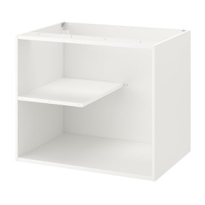 IKEA ENHET corner base cabinet with shelf, white, 36x24x30 in, Ikea Outlet | 2435EHAYI