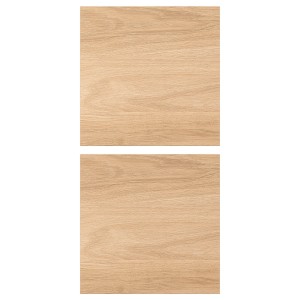 IKEA ENHET drawer front, 12x12 in, 2 pack Oak Effect, Ikea Outlet | 1930KGATR