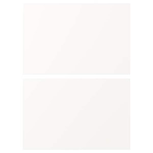 IKEA ENHET drawer front, 18x12 in, 2 pack White, Ikea Outlet | 5960DNCTG