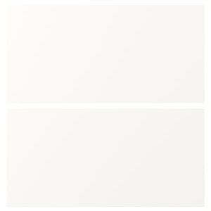 IKEA ENHET drawer front, 24x12 in, 2 pack White, Ikea Outlet | 5231USZQB