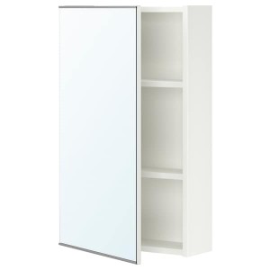 IKEA ENHET mirror cab/1 door, 18x6 3/4x30 in White, Ikea Outlet | 5183SIRDL