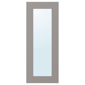 IKEA ENHET mirror door, 12x30 in Gray Frame, Ikea Outlet | 9574YBRLD