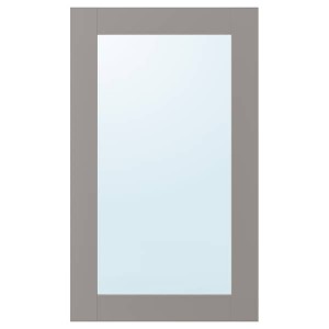 IKEA ENHET mirror door, 18x30 in Gray Frame, Ikea Outlet | 7285REZLI