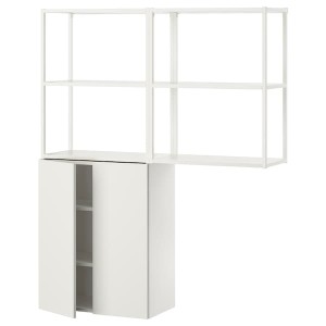 IKEA ENHET storage combination, 48x12 3/4x60 in White, Ikea Outlet | 9503TWKRB