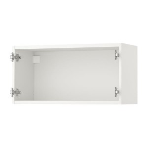 IKEA ENHET wall cabinet, white, 30x12x15 in, Ikea Outlet | 5134YENWL