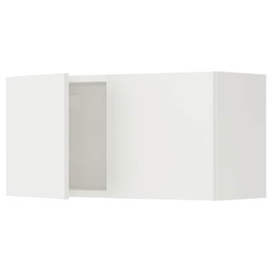 IKEA ENHET wall cabinet with doors, 30x12 3/4x15 in White, Ikea Outlet | 8124GYFCT
