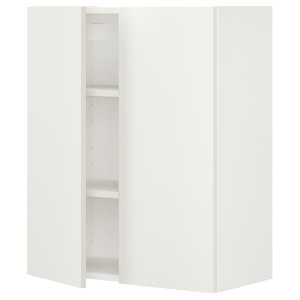IKEA ENHET wall cb w 2 shlvs/doors, 24x12 3/4x30 in White, Ikea Outlet | 2960NWHKA