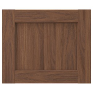 IKEA ENKÖPING drawer front, 18x15 in Brown Walnut Effect, Ikea Outlet | 3579BMKIX