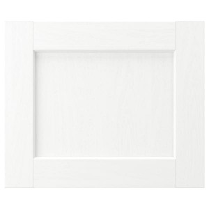 IKEA ENKÖPING drawer front, 18x15 in White Wood Effect, Ikea Outlet | 4012LUGMI