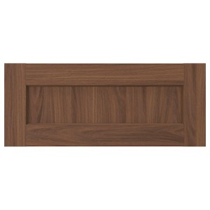 IKEA ENKÖPING drawer front, 24x10 in Brown Walnut Effect, Ikea Outlet | 7856FINYP