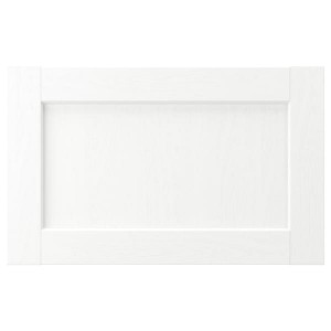IKEA ENKÖPING drawer front, 24x15 in White Wood Effect, Ikea Outlet | 2381AVJHW
