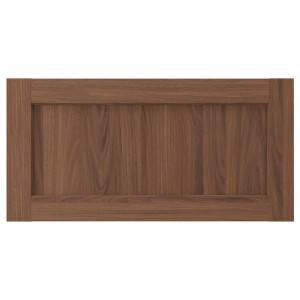 IKEA ENKÖPING drawer front, 30x15 in Brown Walnut Effect, Ikea Outlet | 6804IYHWN