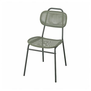 IKEA ENSHOLM chair, green outdoor, Ikea Outlet | 7935IFAVS
