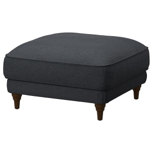 IKEA ESSEBODA ottoman Knäbäck Anthracite / Brown, Ikea Outlet | 3725QUDBF