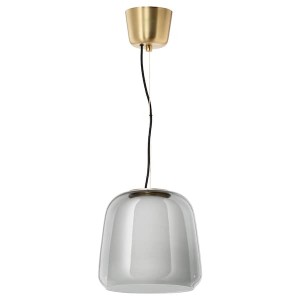 IKEA EVEDAL Pendant lamp, gray, Ikea Outlet | 7410WDIZS