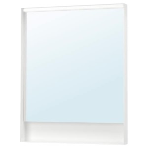 IKEA FAXÄLVEN mirror with built-in lighting, 30x37 in, Ikea Outlet | 2014ITLRE