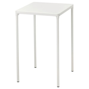 IKEA FEJAN table, white, 19 5/8x17 3/8 in White, Ikea Outlet | 1853DYAWP