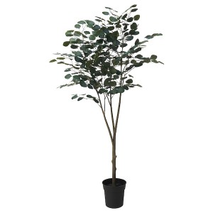 IKEA FEJKA artificial potted plant, indoor/outdoor, 7 ½ in Eucalyptus, Ikea Outlet | 3461GILNY