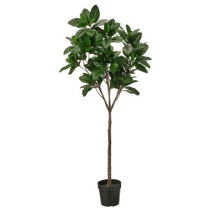 IKEA FEJKA artificial potted plant, indoor/outdoor, 9 in Magnolia, Ikea Outlet | 5740QGHPF