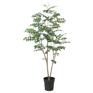 IKEA FEJKA artificial potted plant, indoor/outdoor, 7 ½ in Red Sandalwood, Ikea Outlet | 5847QBTND