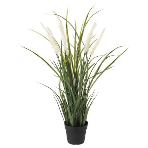 IKEA FEJKA artificial potted plant, indoor/outdoor, 3 ½ in Decoration / Grass, Ikea Outlet | 5792FSWPV
