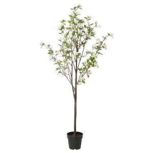 IKEA FEJKA artificial potted plant, indoor/outdoor, 7 ½ in Apple Tree, Ikea Outlet | 0359CDOBI