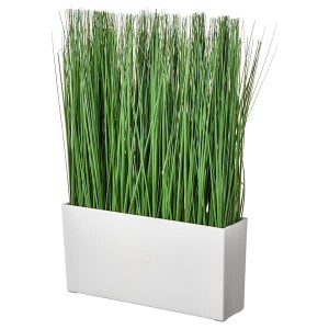 IKEA FEJKA artificial potted plant with pot, indoor/outdoor grass, Ikea Outlet | 2458OWRFS