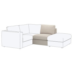IKEA FINNALA 1-seat section Gunnared Beige, Ikea Outlet | 9413SNJCD