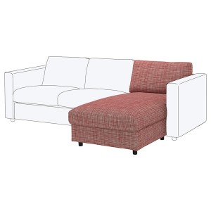 IKEA FINNALA Cover for chaise section Dalstorp Multicolor, Ikea Outlet | 1795MAYOT
