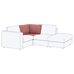 IKEA FINNALA Cover for corner section Dalstorp Multicolor, Ikea Outlet | 8439UIJZC
