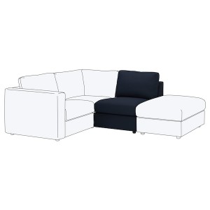 IKEA FINNALA cover for 1-seat section Orrsta Black / Blue, Ikea Outlet | 3462OBRAD