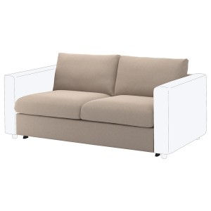 IKEA FINNALA cover for loveseat sleeper section Tallmyra Beige, Ikea Outlet | 6014KTMVB