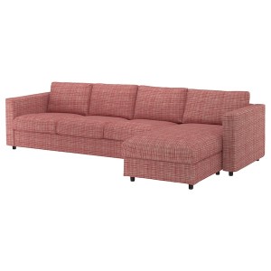 IKEA FINNALA cover for sectional, 4-seat, with chaise Dalstorp Multicolor, Ikea Outlet | 0421RJQIA