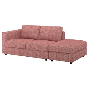 IKEA FINNALA cover for sofa, with open end Dalstorp Multicolor, Ikea Outlet | 9254NHTSZ