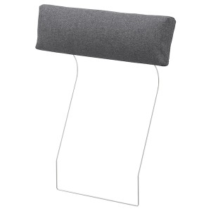 IKEA FINNALA headrest Gunnared Medium Gray, Ikea Outlet | 4957DYUAR